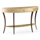 Art Deco Large Demilune Console Table with Drawer