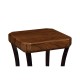 Art Deco High Lustre Square Side Table