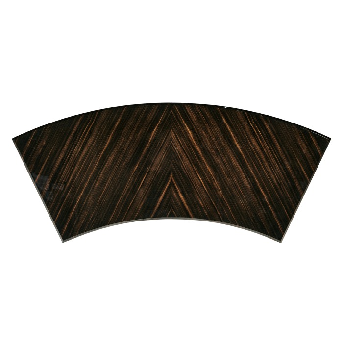 Art Deco Curved Desk