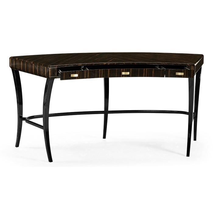 Art Deco Curved Desk
