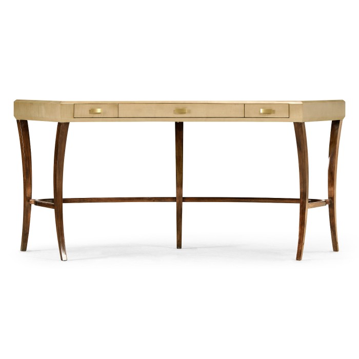 Art Deco Curved Desk