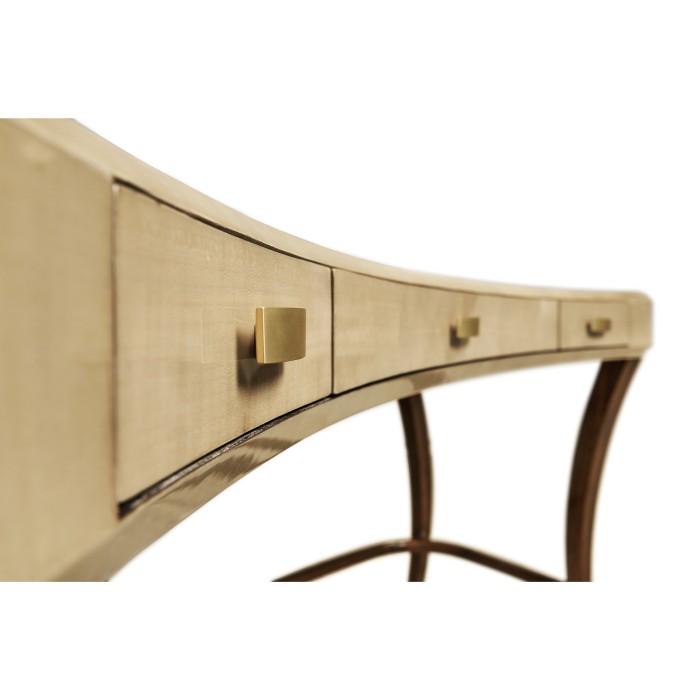 Art Deco Curved Desk