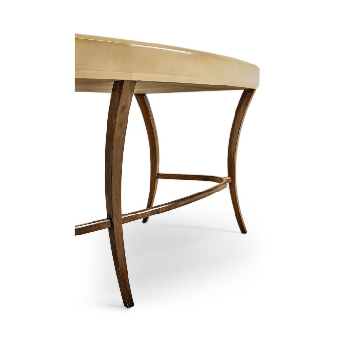Art Deco Curved Desk