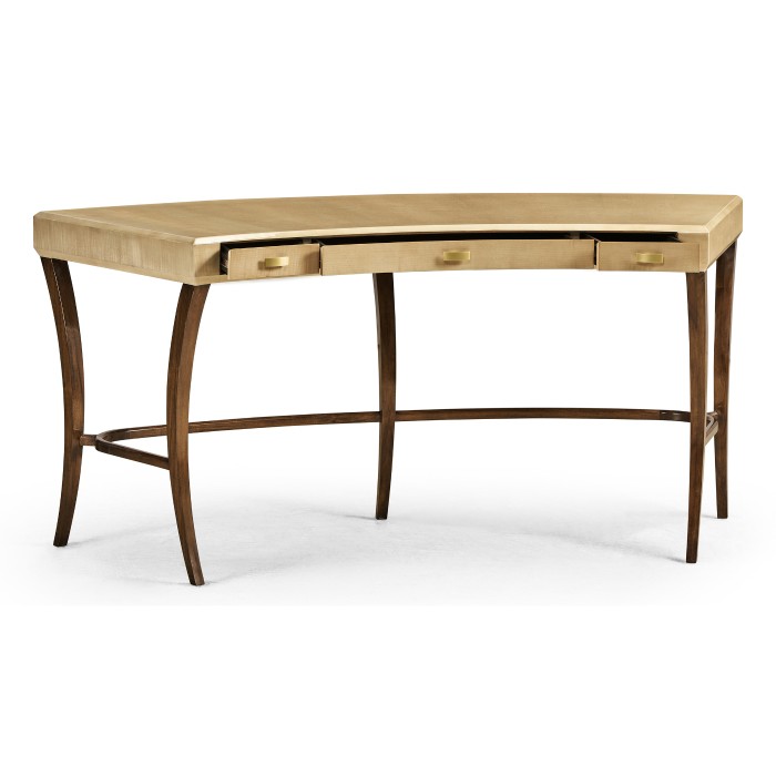 Art Deco Curved Desk