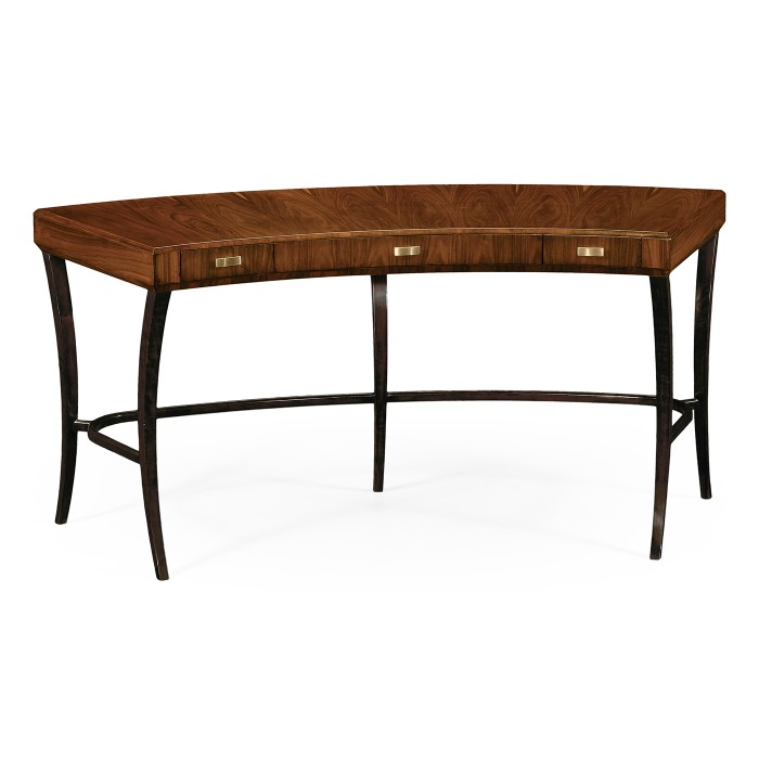 Art Deco Curved Desk
