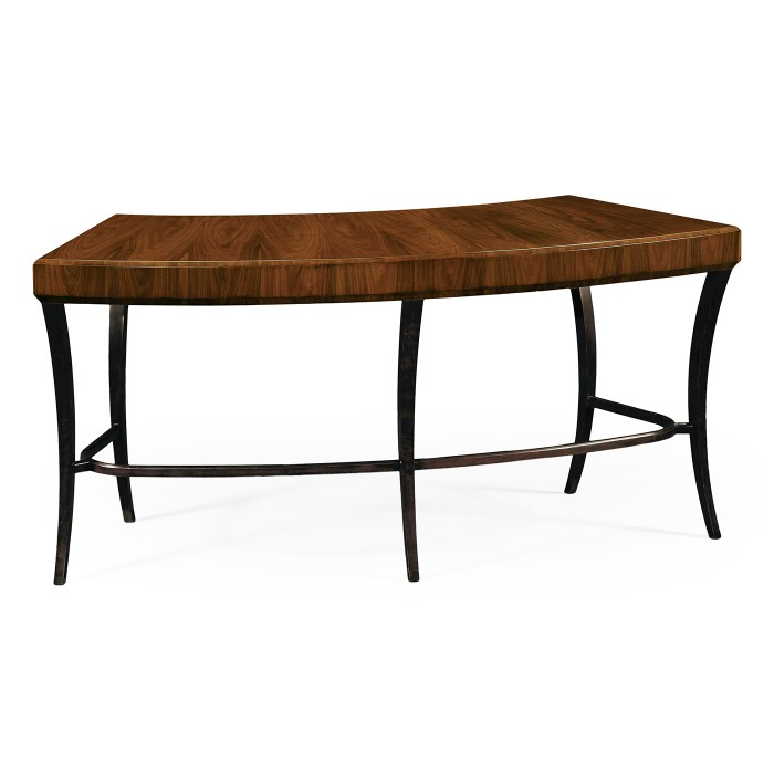 Art Deco Curved Desk