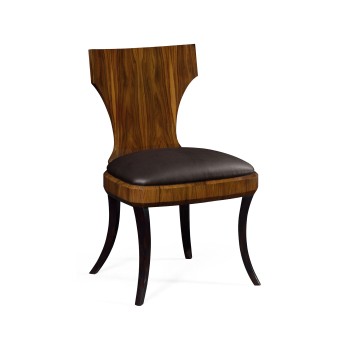 Art Deco Santos Rosewood High Lustre Klismos Chair