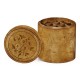 Cylindrical Burl Walnut Box