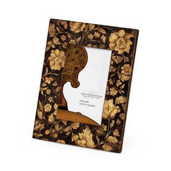 Black Chinoiserie Picture Frame (4