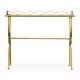 Églomisé & Gilded Iron Drinks Table