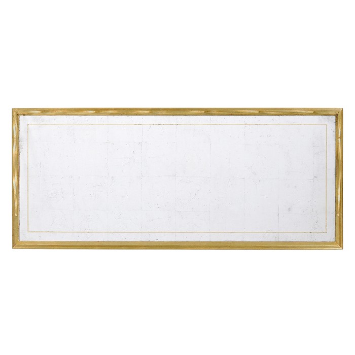 Églomisé & Gilded Iron Drinks Table