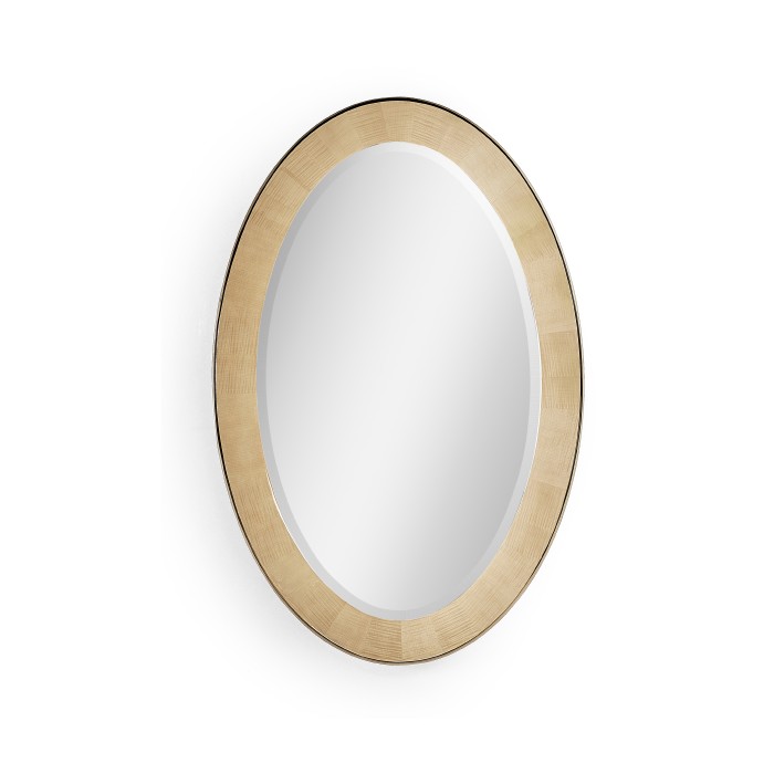 Art Deco Oval Mirror