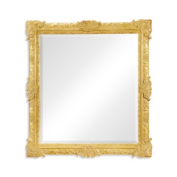 French Style Gilded Grisaille Mirror