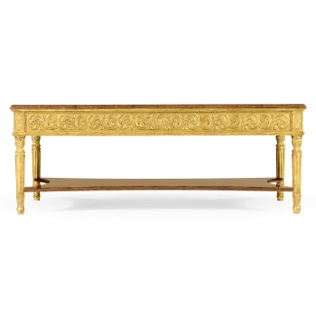 Louis XIV Style Rectangular Coffee Table