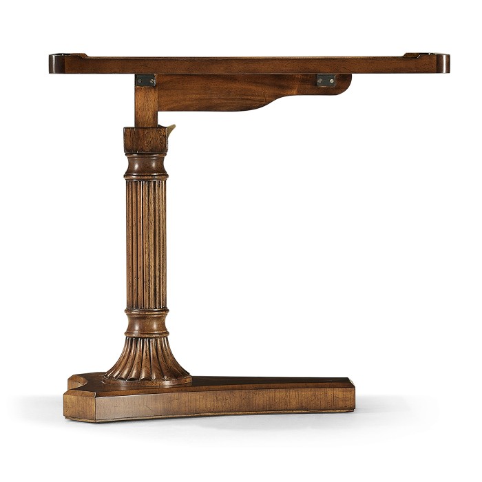 Satinwood Adjustable Sofa/Bed Table