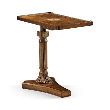 Satinwood Adjustable Sofa/Bed Table