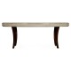 Art Deco Oval Coffee Table