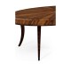 Art Deco High Lustre Oval Coffee Table