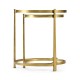 Églomisé & Gilded Iron Round Nest of Tables