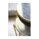 Églomisé & Gilded Iron Round Nest of Tables