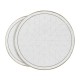 Églomisé & Silver Iron Round Nest of Tables