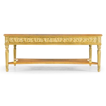 Louis XIV Style Square Coffee Table