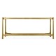 Antique Mirror & Gilded Rectangular Coffee Table