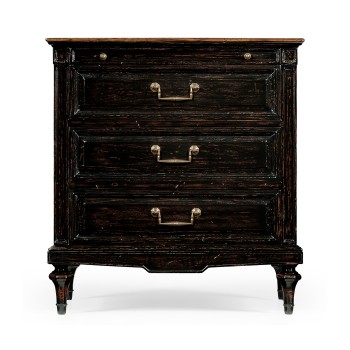 Directoire style bedside chest (Walnut)