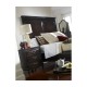 Directoire style bedside chest (Walnut)