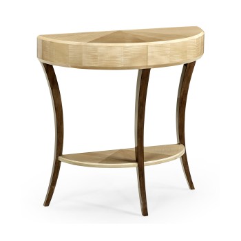 Art Deco Small Demilune Console