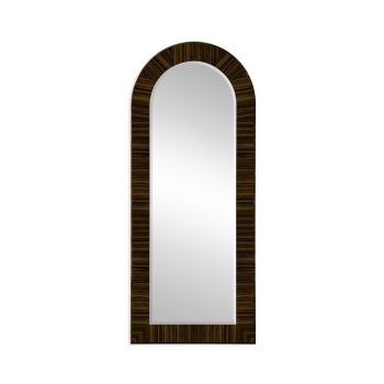Full Length Art Deco Macassar Ebony High Lustre Mirror