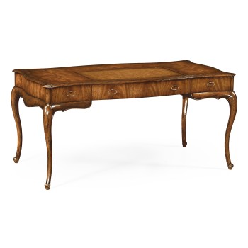 Serpentine Walnut Desk
