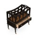 Ebonised Canterbury with Drawer
