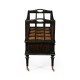 Ebonised Canterbury with Drawer