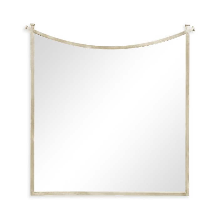 Silver Iron Mirror