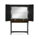 Art Deco Macassar Ebony High Lustre Drinks Cabinet