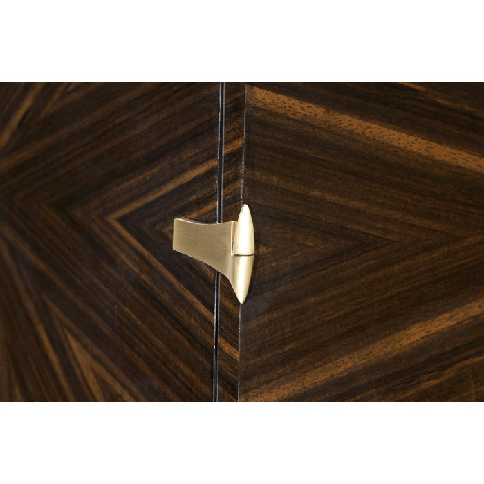 Art Deco Macassar Ebony High Lustre Drinks Cabinet