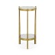 Églomisé & Gilded Iron Wine Table