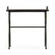 Églomisé & Bronze Iron Tray Table