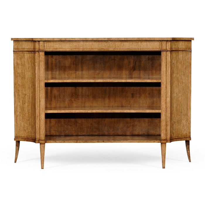 Biedermeier style low bookshelf