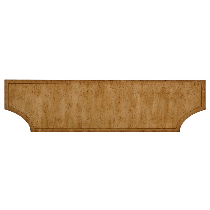 Biedermeier style low bookshelf