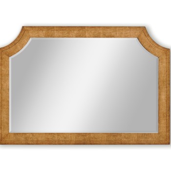 Biedermeier style overmantle mirror
