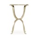 Églomisé & Silver Iron Octagonal Side Table