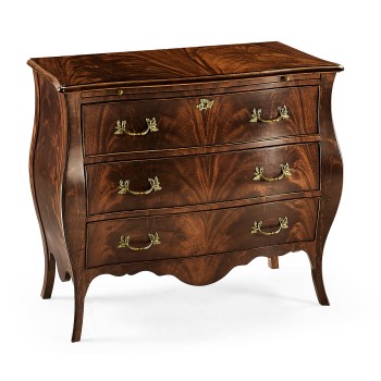 Mahogany Bombé Chest