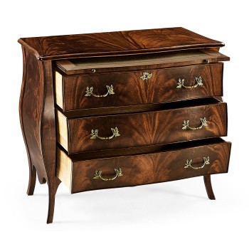 Mahogany Bombé Chest