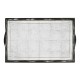 Églomisé & Bronze Iron Rectangular Tray