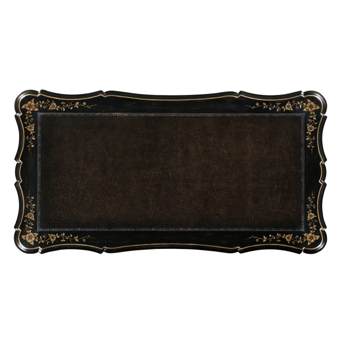 Black painted french desk