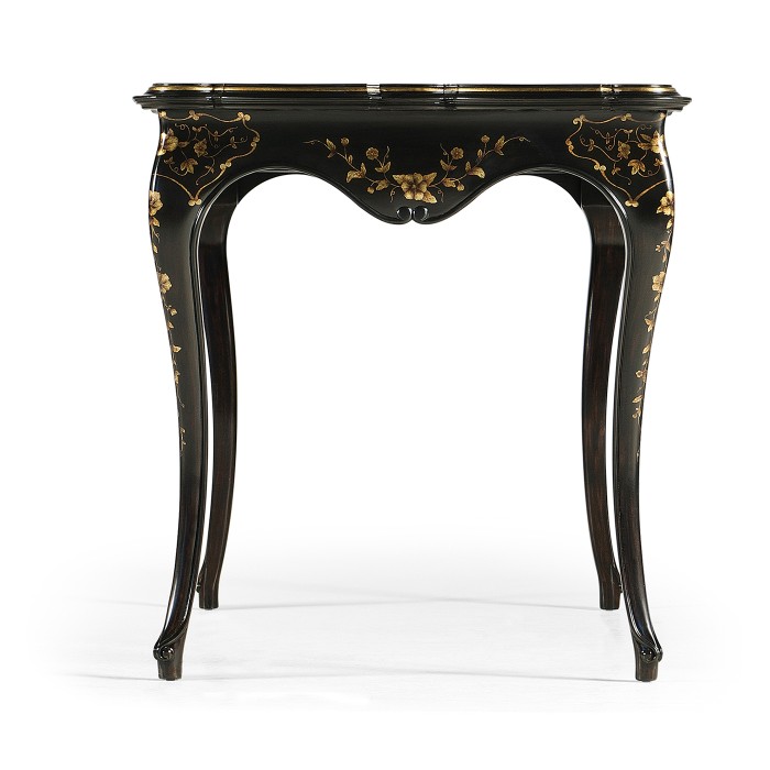 Black painted french desk