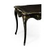 Black painted french desk