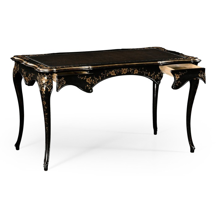 Black painted french desk